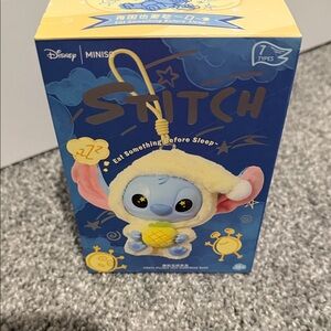 Disney Miniso Stitch Eat Something Before Sleep Blind Box
